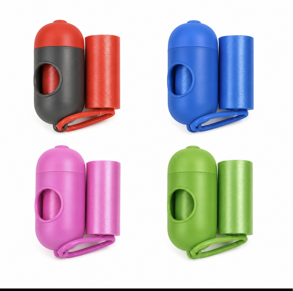 Dispensador Portátil de Bolsas para Mascotas R&N