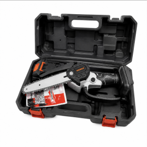 Mini Motosierra Inalámbrica 2 baterias maletin