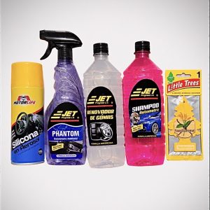 Kit Premium de Limpieza y Aromatización para Automóvil – 5 Productos