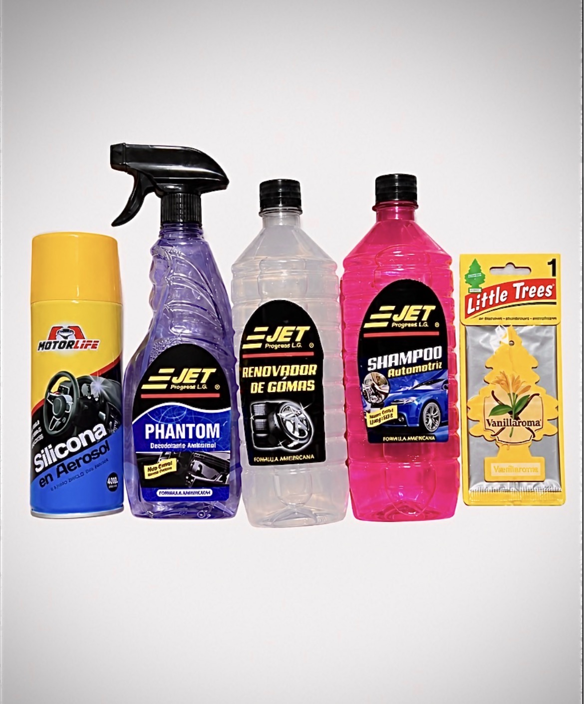Kit Premium de Limpieza y Aromatización para Automóvil – 5 Productos