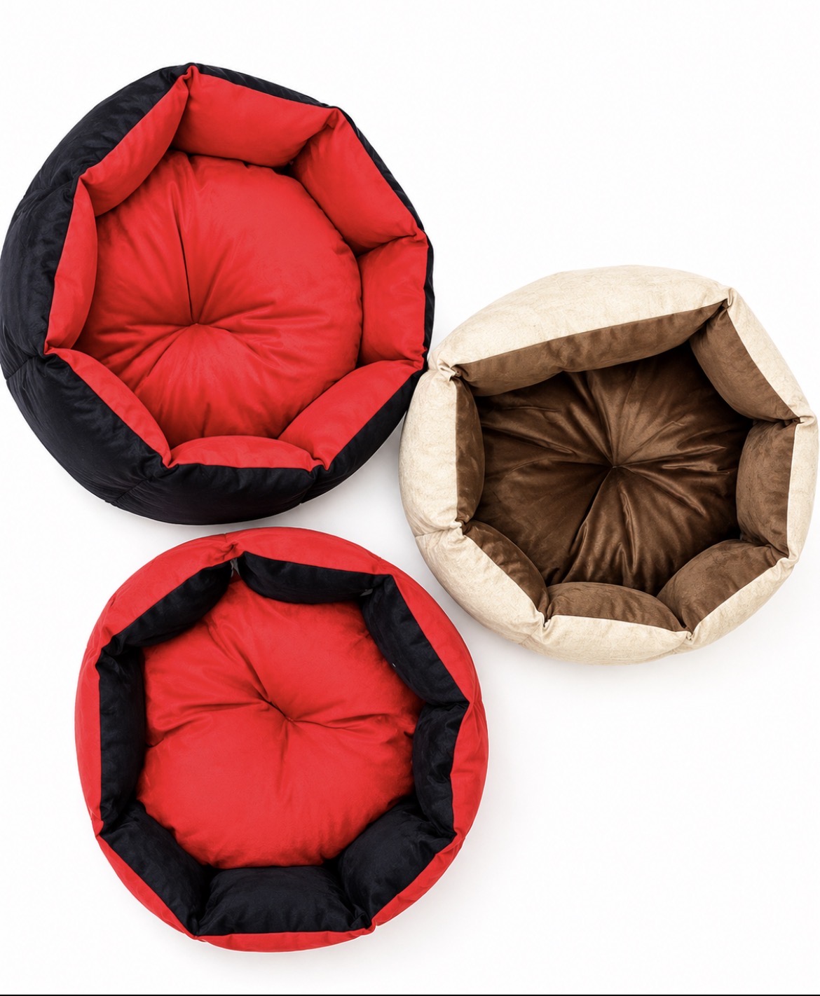 Cama Acolchada Premium para Perros y Gatos