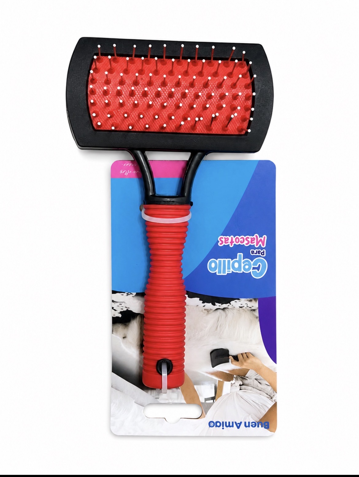 Cepillo Removedor de Pelo para Perros y Gatos – Autolimpiante